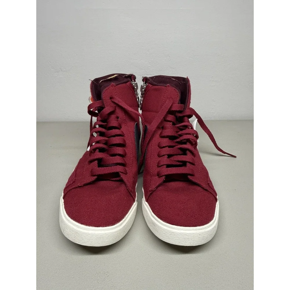 Nike Blazer Mid Rebel (Womens Size 8) Shoes BQ4022 603 Noble Red Multicolor